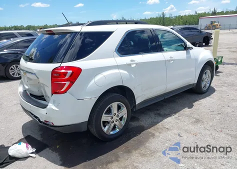 2016 Chevrolet Equinox Lt z USA, uszkodzony, nr VIN 2GNALCEK7G1120116